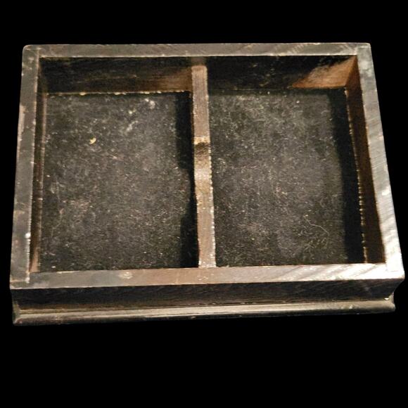 Hand Carved Painted Mallard Duck Wood Trinket Jewelry Box Vintage Décor - Picture 5 of 7